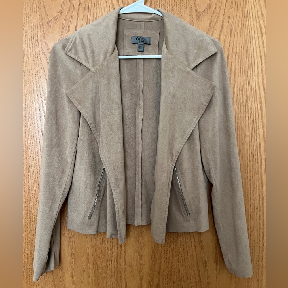 Tan Suede Jacket size XS